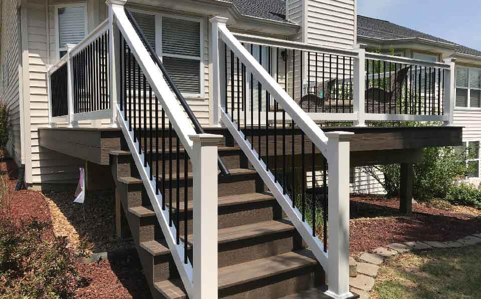 Deck Wood Stairs