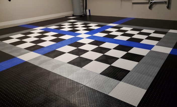 Interlocking Garage Floor Tiles