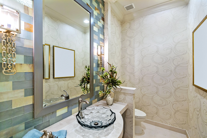 8 Ways to Maximize Space in a Powder Room
